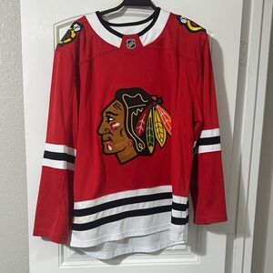 NHL Red and Black Jersey